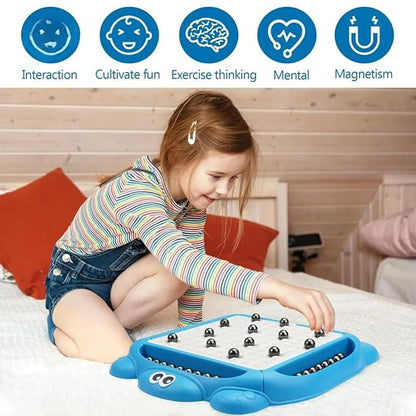 Ignite Brainpower & Bonding — The Magnetic Battle Chess Game Every Family Loves!